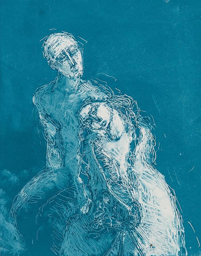 longing 300 X 235mm SOLD