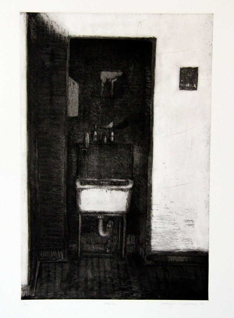 Basin Etching 590 X 390mm 